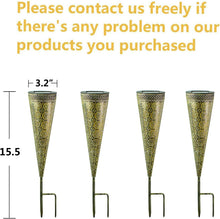 Exquisite Torch Shape Solar Pathway Lights,Garden&House Yard Landscape Lights