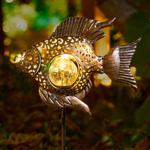 Fun Fish Shape Solar Outdoor Lights Garden&Yard&Walkway Decoration Stakes LED Lights