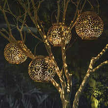 Outdoor Lantern Solar Night Light, Garden Party Romance Reflected Sun Moon Light