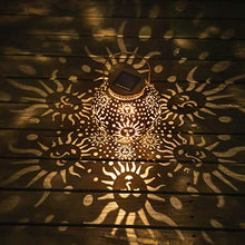 Outdoor Lantern Solar Night Light, Garden Party Romance Reflected Sun Moon Light