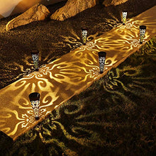 Garden Pretty Solar Stakes Lights,Lawn Courtyard Conical Insert Ground Reflected Light