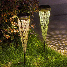 Exquisite Torch Shape Solar Pathway Lights,Garden&House Yard Landscape Lights