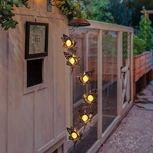 Solar Fairy Lights Outdoor Hanging Wind Chimes for Garden Patio Balcony