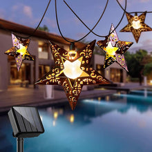 Exquisite Star Solar Lights, Outdoor Party And Garden Decoration Romantic Lights