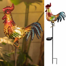 Fun Rooster Solar Lights, Good Idea For Garden,Courtyard,Backyard Decorations