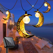Solar Moon String Lights Romantic Night, Outdoor Party Garden Wedding Decoration Lights