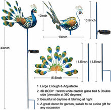 Garden Decorative Peacock Solar Lights,Landscape Ideas