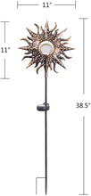 Pastoral Retro Sun Solar Light Outdoor Garden Lights Walkway Yard Party Decoration Lighting