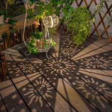 Sun Stars Moon Light Solar Lantern,Outdoor Garden Waterproof Projection Lights