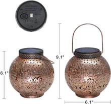 Cute Owl Garden Solar Light,Outdoor Waterproof Hanging Lanterns
