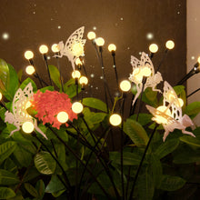 Fairy Solar Firefly Garden Lights, Outdoor Waterproof Decorative Lights  (2Pack, Warm White)