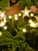 Firefly Solar Lights for Outdoor Moon Star Solar Garden Lights Waterproof (2 Packs,Warm White)