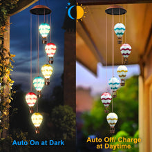 Solar Wind Chimes for Outside - Solar Lights Outdoor Decor Gifts for Women Mom Grandma Birthday Gifts