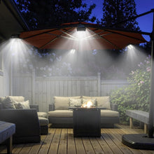 Small Solar Lights for Chain Link Fence, Outdoor Motion Sensor Clip-on Solar Lights for Garden, Gate, Deck, Step, Patio, Camping, Waterproof, 2 Pack