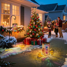 2Pack Solar Lanterns Outdoor Waterproof Butterfly 3D Colorful Solar Garden Yard Lanterns, Gardening Gifts for Mom Women Wife, Mothers' Day GIFS