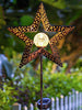 Pretty Stars Solar Night Light Garden Party Decorative Hollow Five-pointed Star Outdoor Light