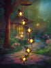 Solar Fairy Lights Outdoor Hanging Wind Chimes for Garden Patio Balcony