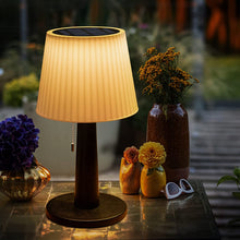Solar Table Lamp for Outdoor & Indoor - 3 Lighting Modes, Eye-Caring LED Waterproof