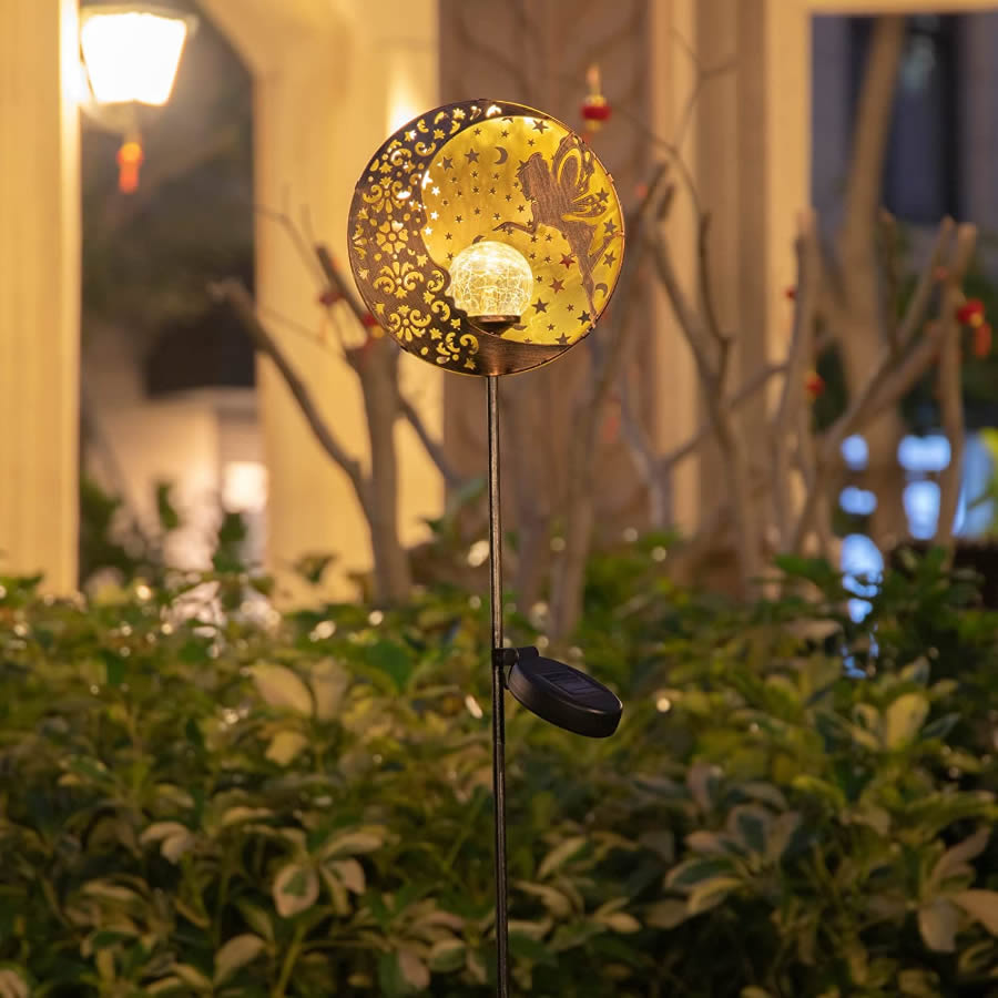 Beautiful Fairy Angel Solar Garden Lights Outdoor Waterproof Decorativ TAKEME Solar Light