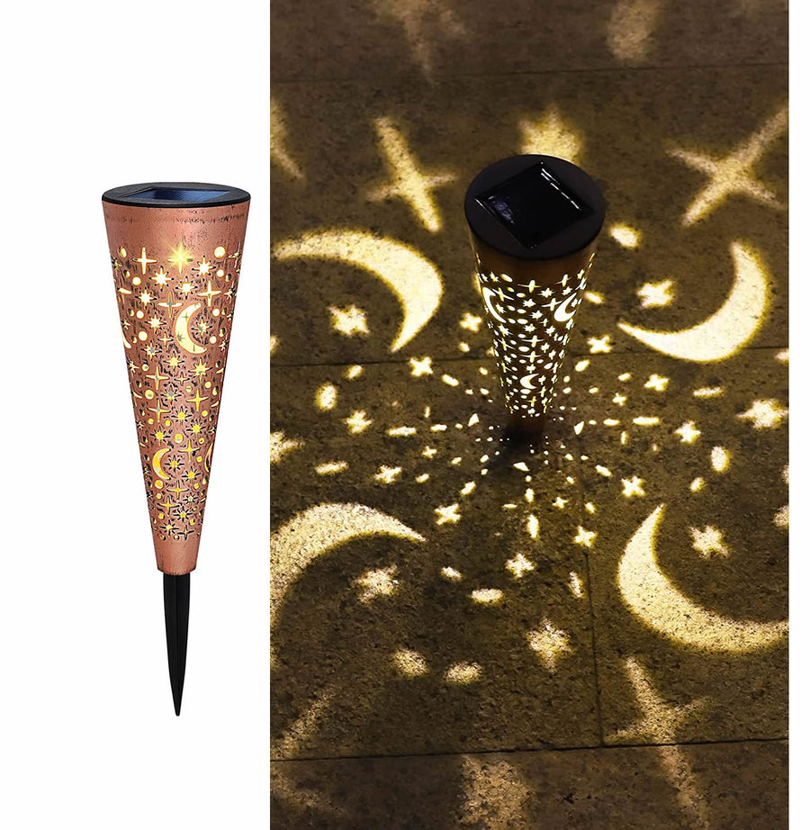 Solar Garden Lights Outdoor Decorative Stake Lights With