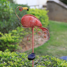 Flamingo Garden Solar Lights,Waterproof LED Lights For Outdoor Courtyard