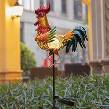 Fun Rooster Solar Lights, Good Idea For Garden,Courtyard,Backyard Decorations