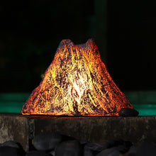 Classic Volcano Lantern Solar Lights With Flickering Flames, Waterproof Landscape Light