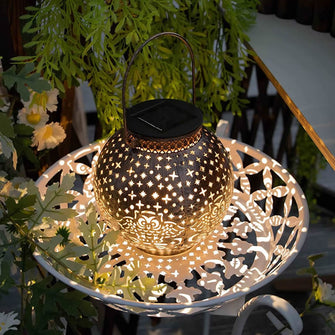 Cute Owl Garden Solar Light,Outdoor Waterproof Hanging Lanterns