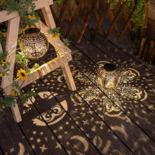 Cute Owl Garden Solar Light,Outdoor Waterproof Hanging Lanterns
