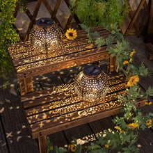 Cute Owl Garden Solar Light,Outdoor Waterproof Hanging Lanterns